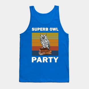 Superb Owl Party 1 Tank Top